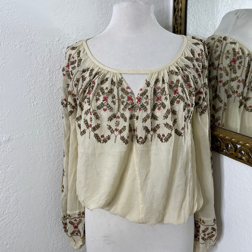 Womens free people blouse • small